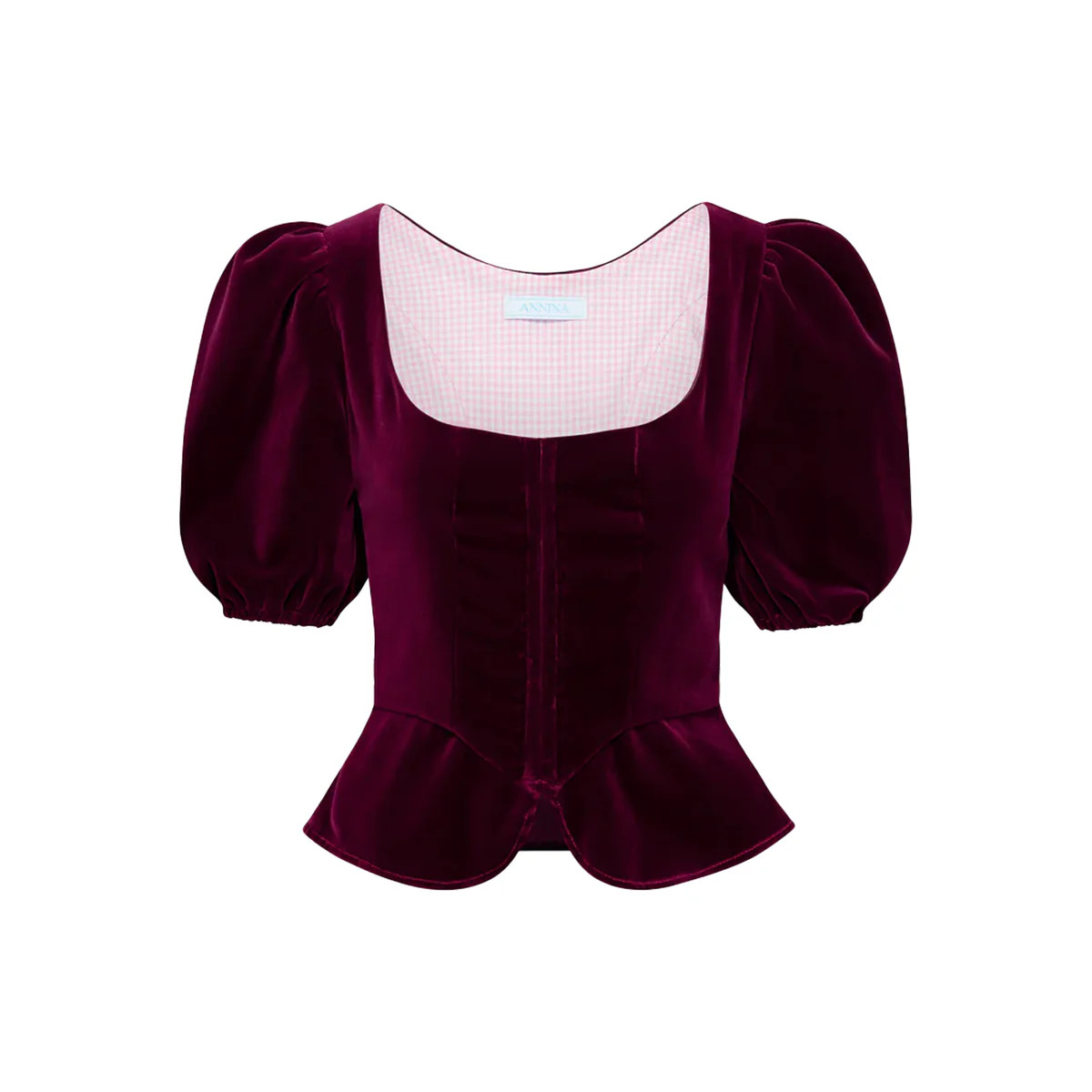 Roya Bodice in Bordeaux | Over The Moon