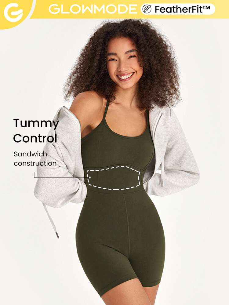 GLOWMODE FeatherFit™ Sports Unitard | SHEIN