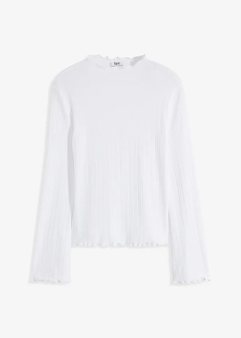 Geripptes Langarmshirt | Bonprix DE