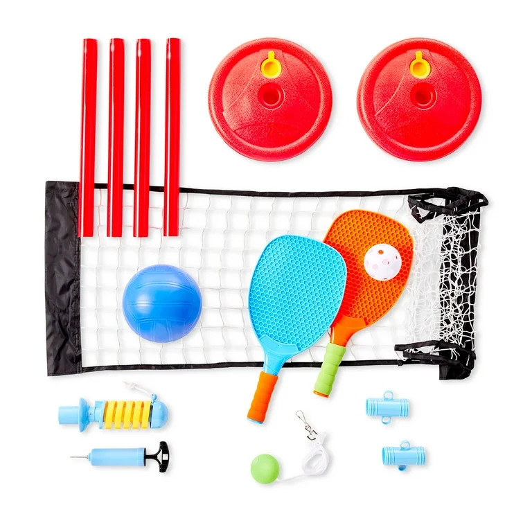 Play Day 3-in-1 Game Set, 7 Pieces, Children Ages 3+ | Walmart (US)