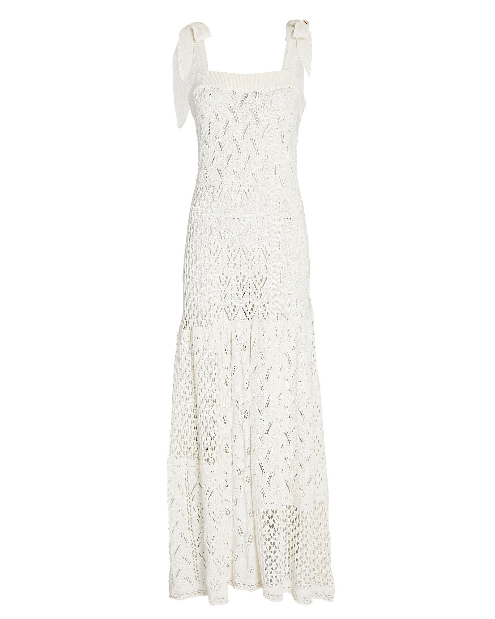Anneke Patchwork Crocheted Maxi Dress | INTERMIX
