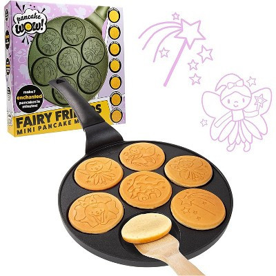Fairy Friends Mini Pancake Pan - Make 7 Unique Flapjacks - Nonstick Griddle for Breakfast Princess Magic & Quick Easy Cleanup- Adorable and Bite Sized | Target