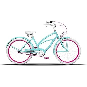 Vivelo LA Donna Beach Cruiser for Women Complete Bike | Shimano Nexus 3-Speed or 7-Speed | Alumin... | Amazon (US)