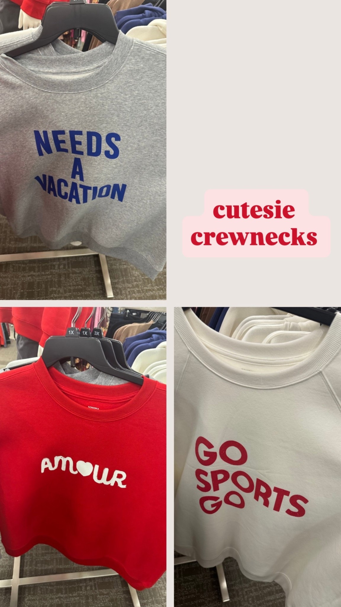 Was shopping at Kohls and found these! How cute are they?! Plus perfect for upcoming Valentine’s Day  

plus size fashion, crewnecks, sweatshirts, affordable fashion 

#LTKPlusSize #LTKFindsUnder50 #LTKMidsize