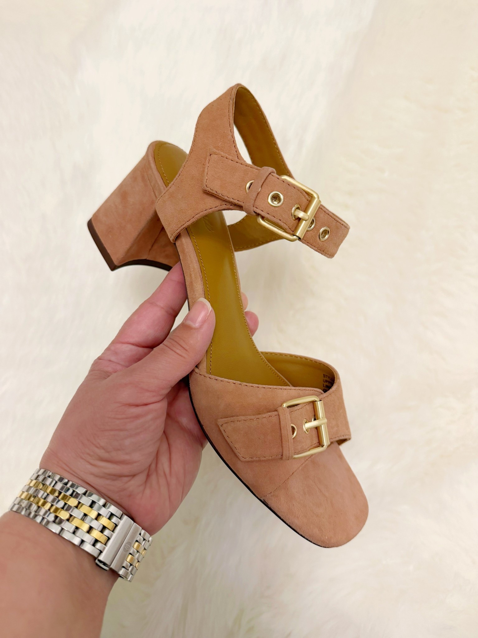 Madewell suede block heel sandals. Perfect for spring and summer outfits 2026.  Such a pretty neutral color that can be worn with everyday outfits and workwear outfits too. 

#LTKWorkwear #LTKSeasonal #LTKOver40