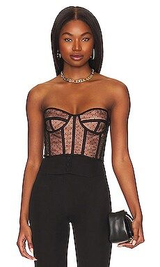 Mesh Bustier Top
                    
                    Bardot | Revolve Clothing (Global)