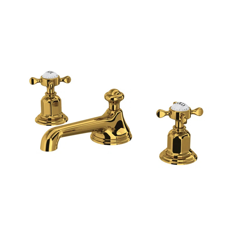 Edwardian™ Widespread Bathroom Faucet with Drain Assembly | Wayfair North America