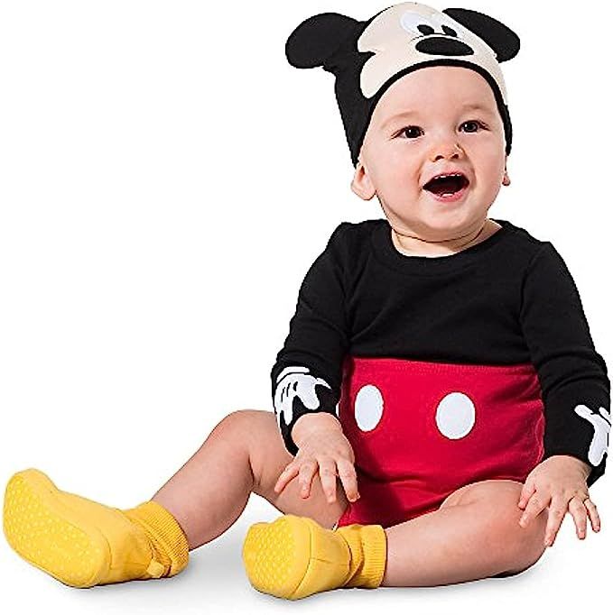 Plush Doll Costume Bodysuit Set for Baby ~ Mickey Mouse ~ Size 9-12 Months, Multicolor | Amazon (US)