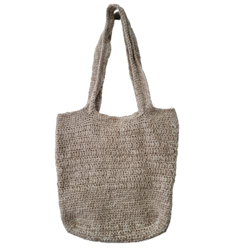 Shoulder Handbag Crochet Tote, Large Crochet Tote Bag, Lined Crochet Shoulder Bag, Crochet Tote B... | Amazon (US)