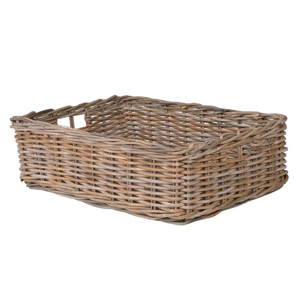 Ayriauna Shelf & Under Bed Rattan Basket | Wayfair North America
