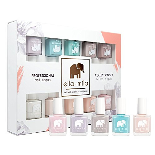 ella+mila Love Collection Nail Polish Set - 10-Pack, Quick Dry | Amazon (US)