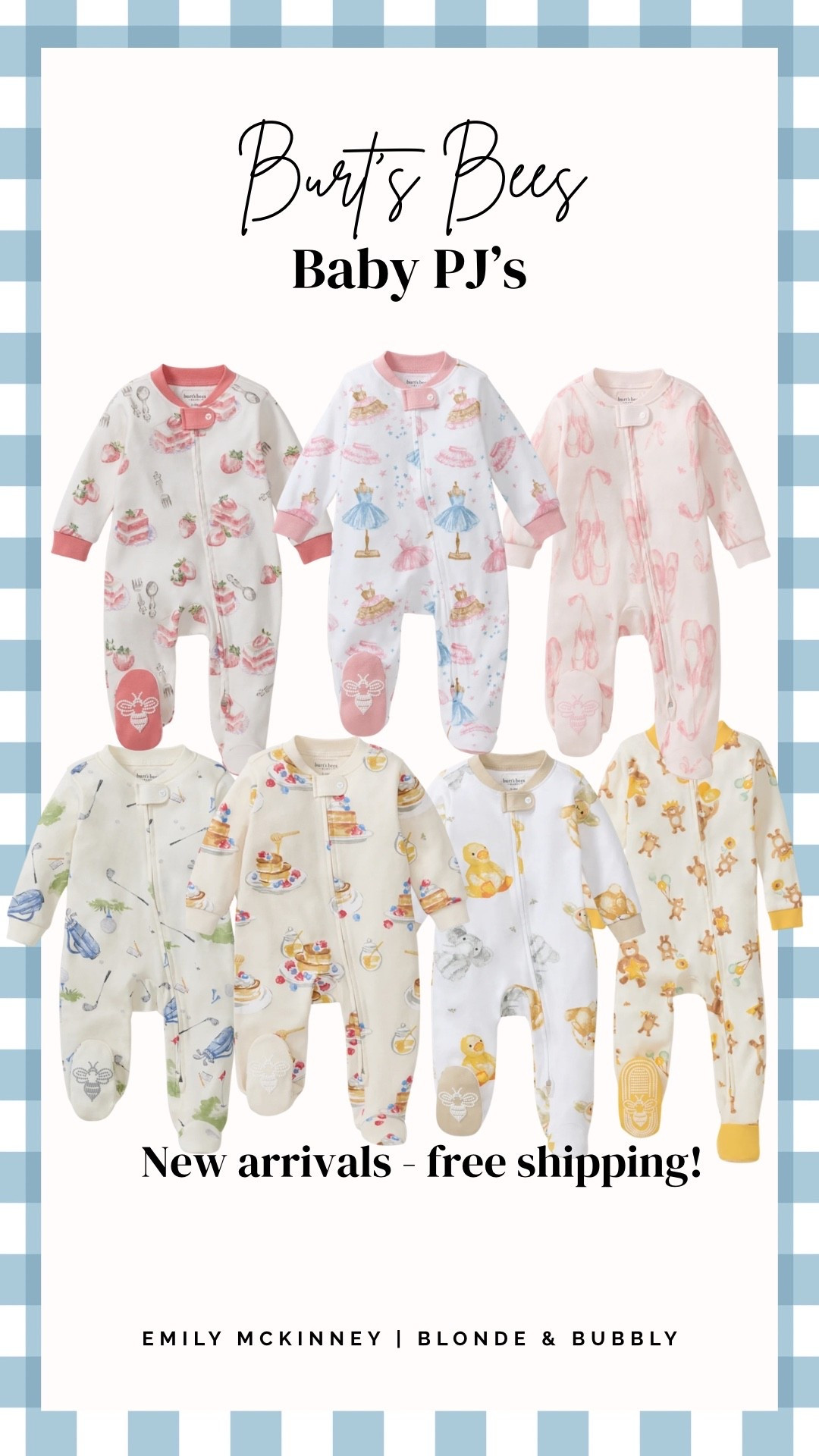 Burt’s Bees baby pajamas - new arrivals with free shipping! We love our pjs!! 

#LTKBaby #LTKmomlife