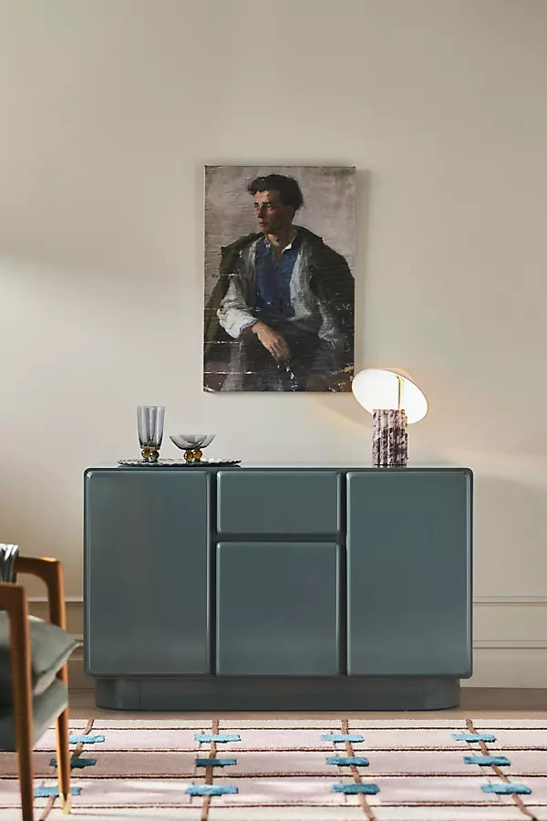 Wright Rectangular 48" Lacquer Sideboard | Anthropologie (US)