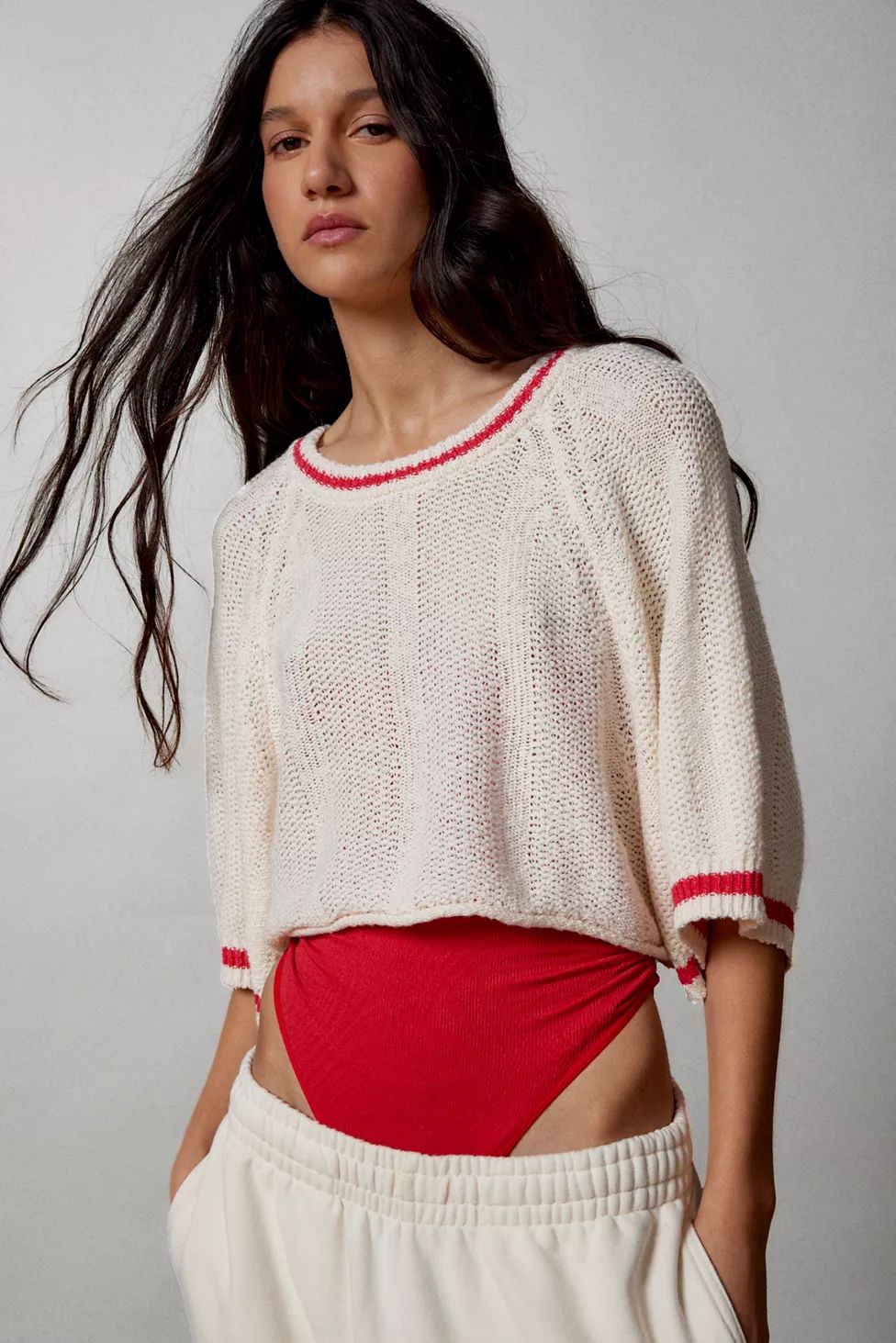 BDG Rex Textured Pullover Sweater | Urban Outfitters (US and RoW)