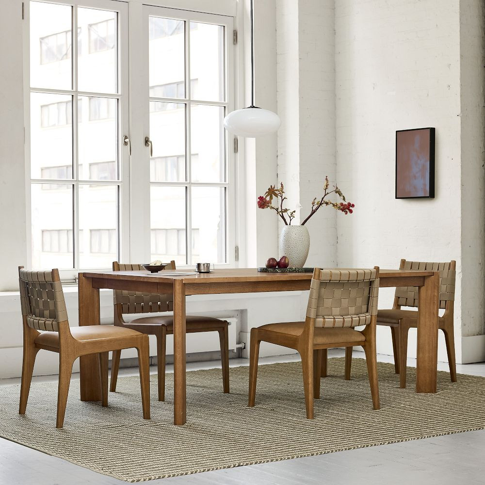 Otto Solid Wood Extendable Dining Table (64"&ndash;96") | West Elm (US)