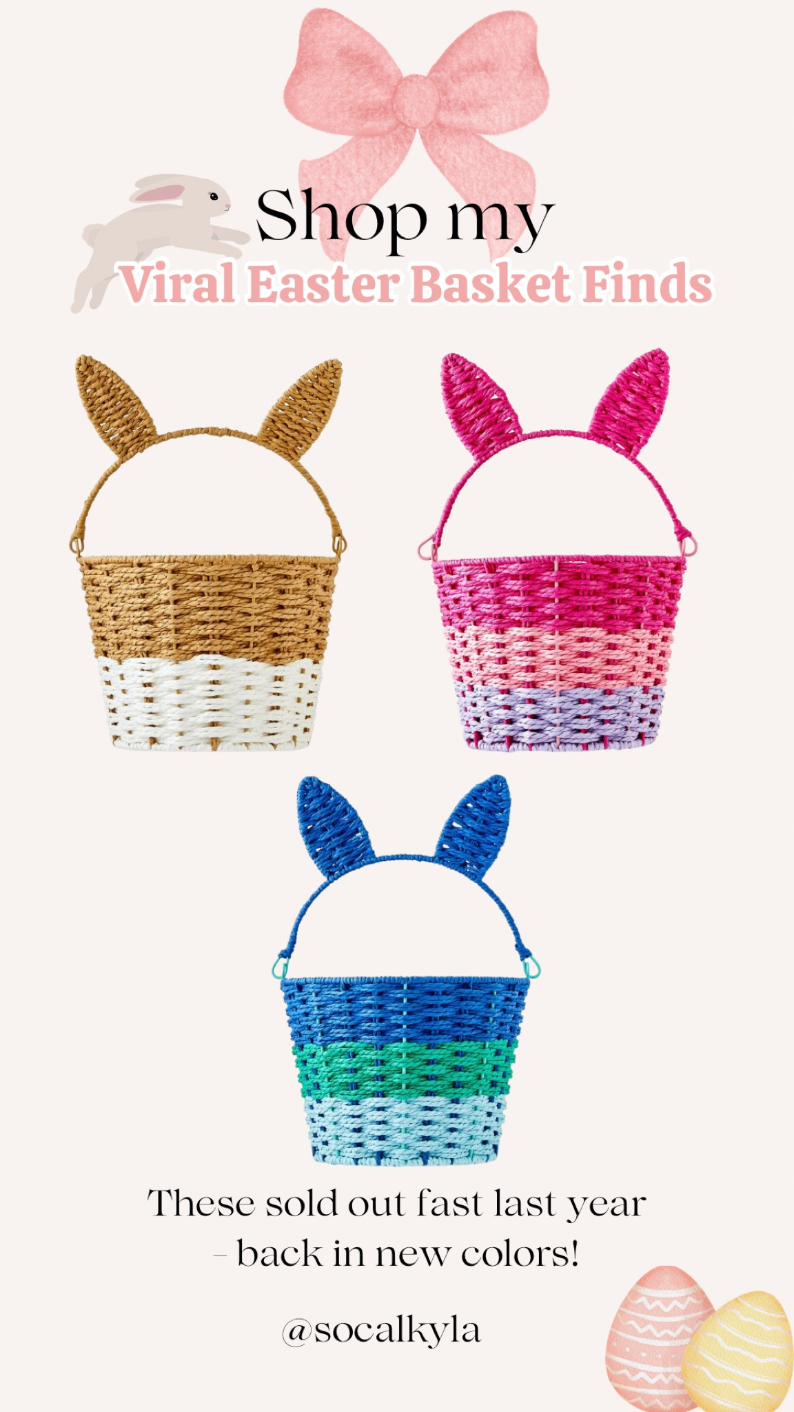Viral Walmart Easter Basket

#LTKSeasonal