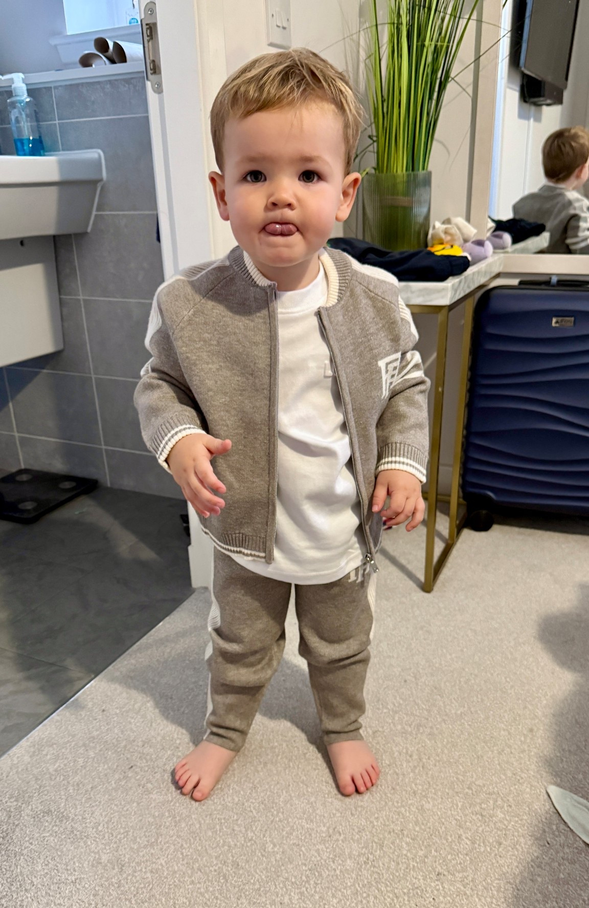 Brodie is wearing size 2-3 so true to size 

#LTKkids #LTKuk