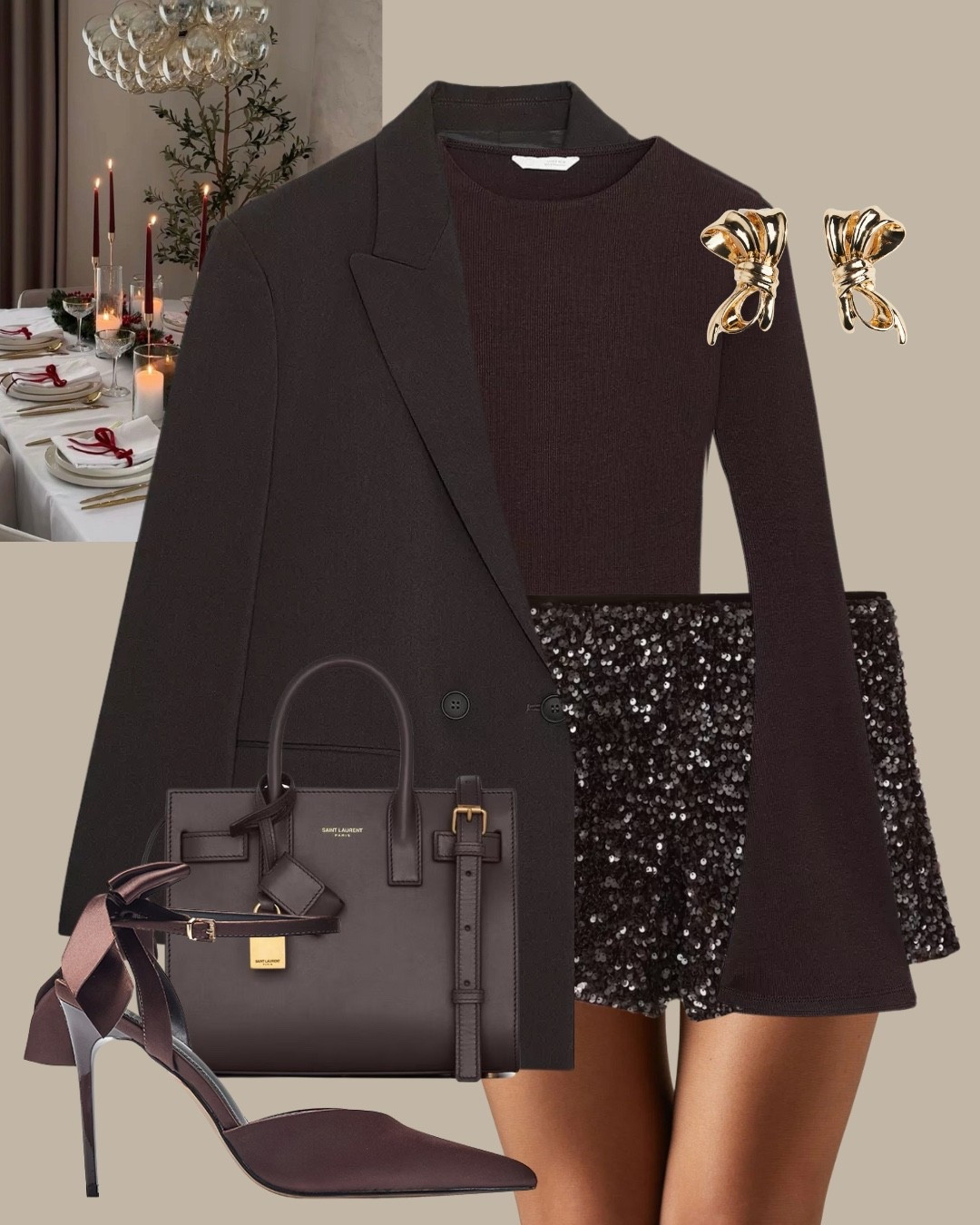 Chocolate brown - trending for 2025 Christmas! Festive outfits! 

#LTKfestive #LTKpartywear #LTKwinter