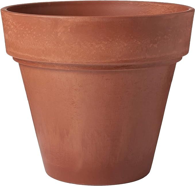 PSW OT35TC Traditional Pot, 14 by 13-Inch, Terra Cotta Color | Amazon (US)