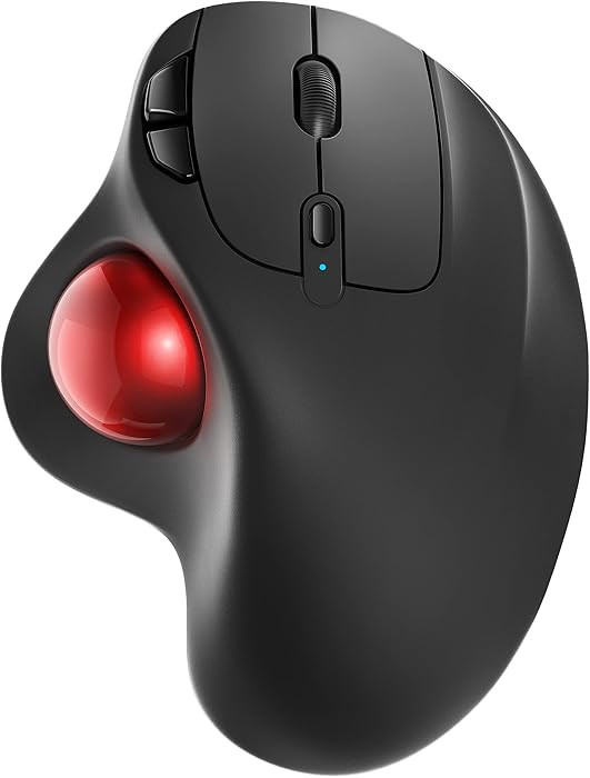 Nulea M501 Wireless Trackball Mouse, Rechargeable Ergonomic, Easy Thumb Control, Precise & Smooth... | Amazon (US)