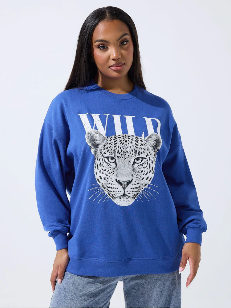 Yours Curve Limited Wild Sweatshirt | Next EU