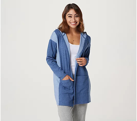 AnyBody Double Knit Cardigan - QVC.com | QVC