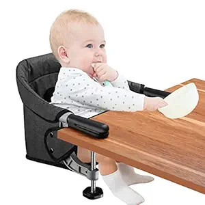Hook On Chair, Clip on High Chair, Fold-Flat Storage Portable Baby Feeding Seat, High Load Design... | Amazon (US)