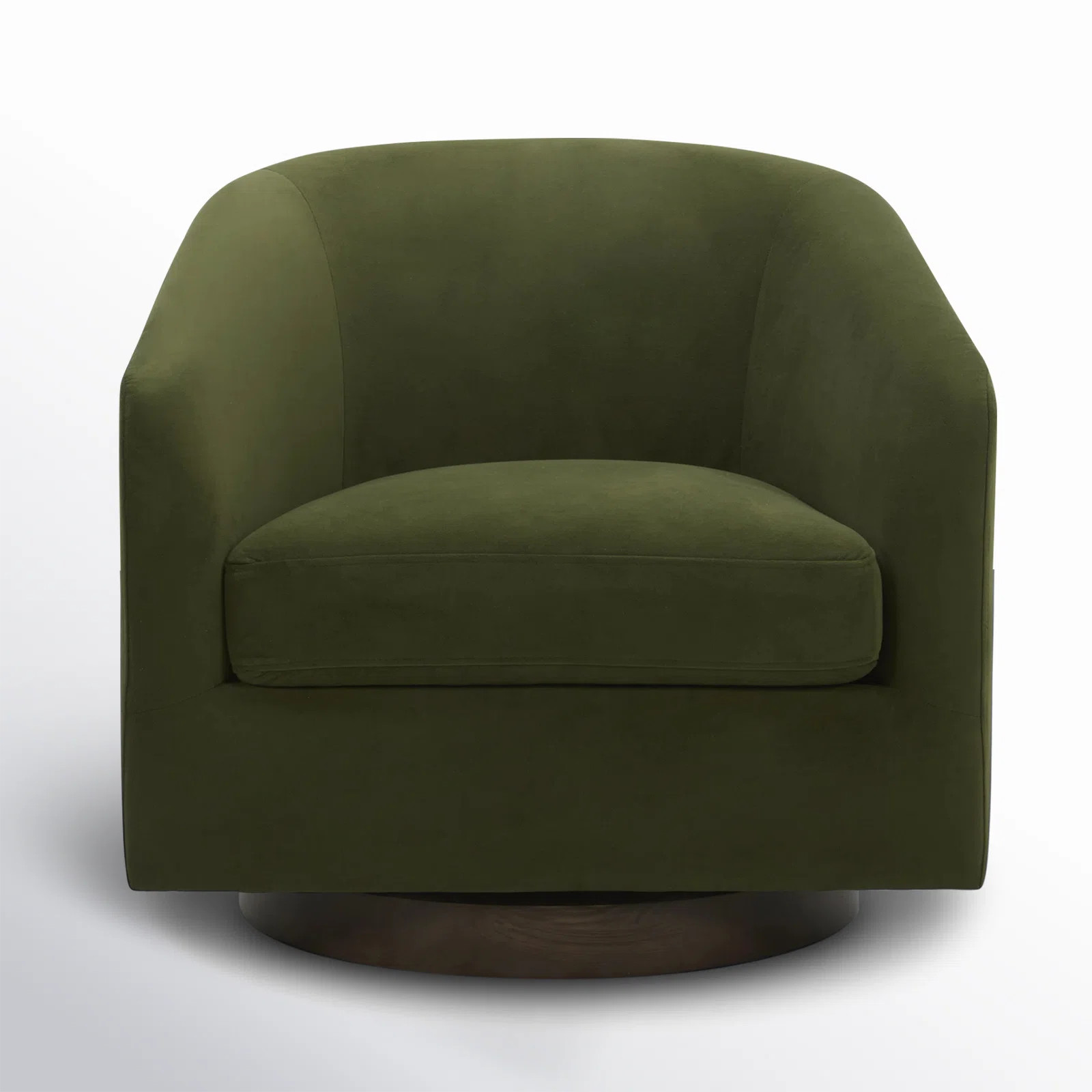 Bennett Upholstered Swivel Barrel Chair | Wayfair North America