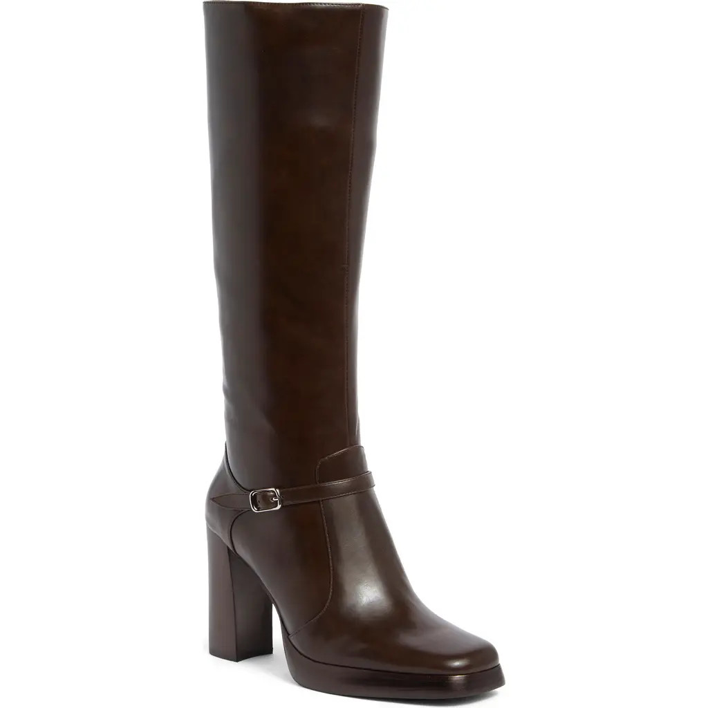 Jeffrey Campbell Workz Knee High Boot in Brown at Nordstrom Rack, Size 5.5 | Nordstrom Rack