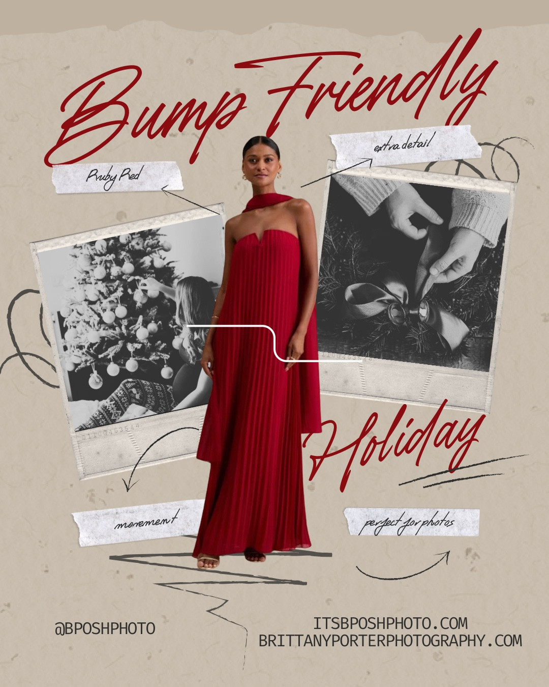 Bump friendly Holiday dresses and photo outfits for Christmas cards

#LTKFindsUnder100