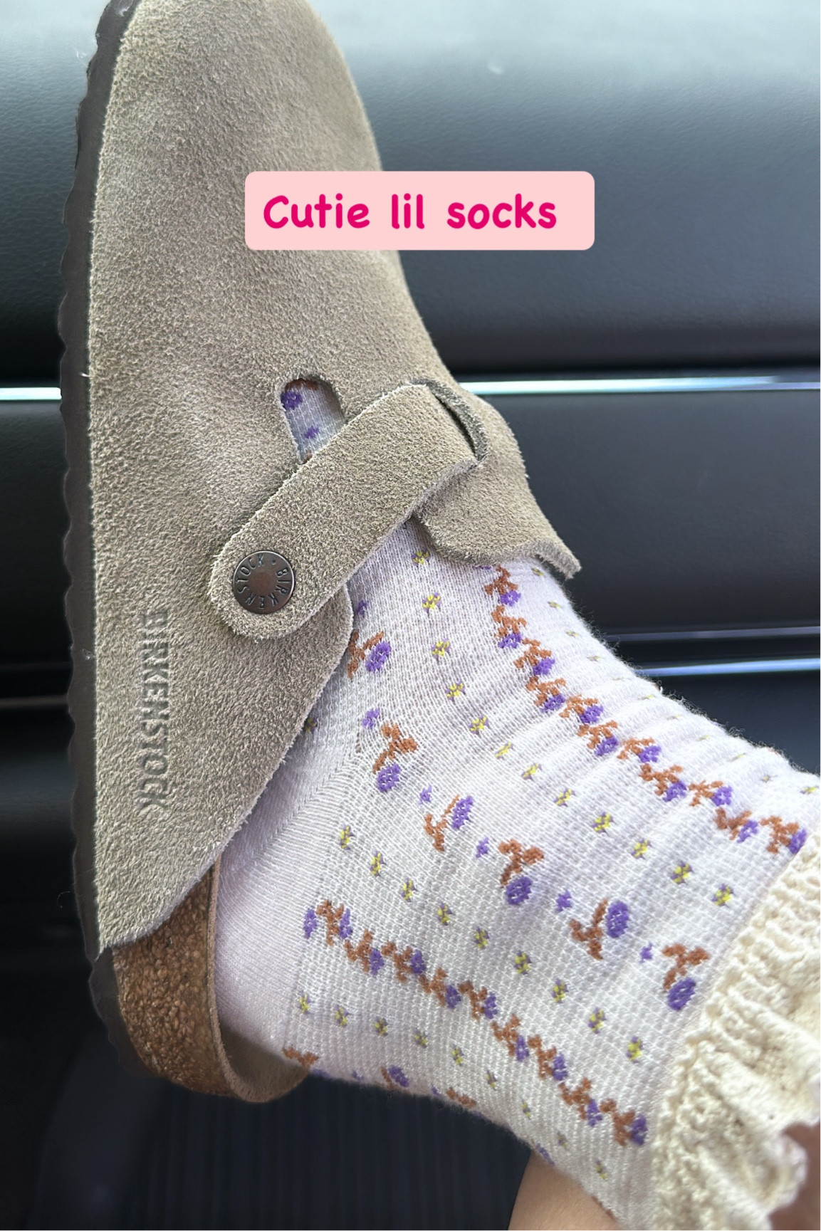 Love these fun socks to pair with my Birkenstocks 

#LTKStyleTip #LTKGiftGuide #LTKFindsUnder50