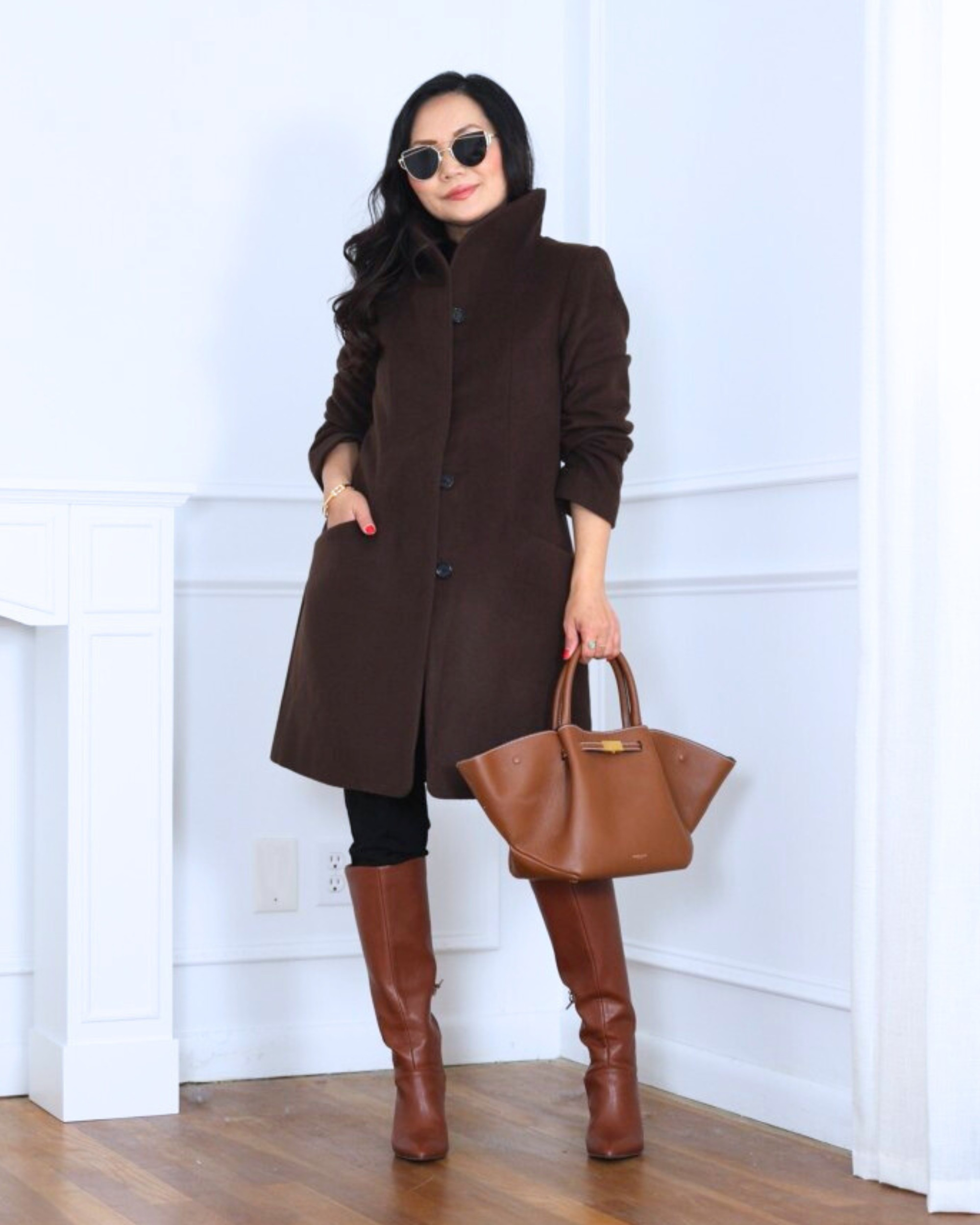 Cozy but polished — this wool cocoon coat from Quince paired with skinny jeans from Gap and tall heeled boots from Loft makes the perfect elevated cold-weather look. Simple, chic, and effortlessly put-together! I’m 5’2, wearing size XS.

#LTKPetite #LTKootd #LTKOver40