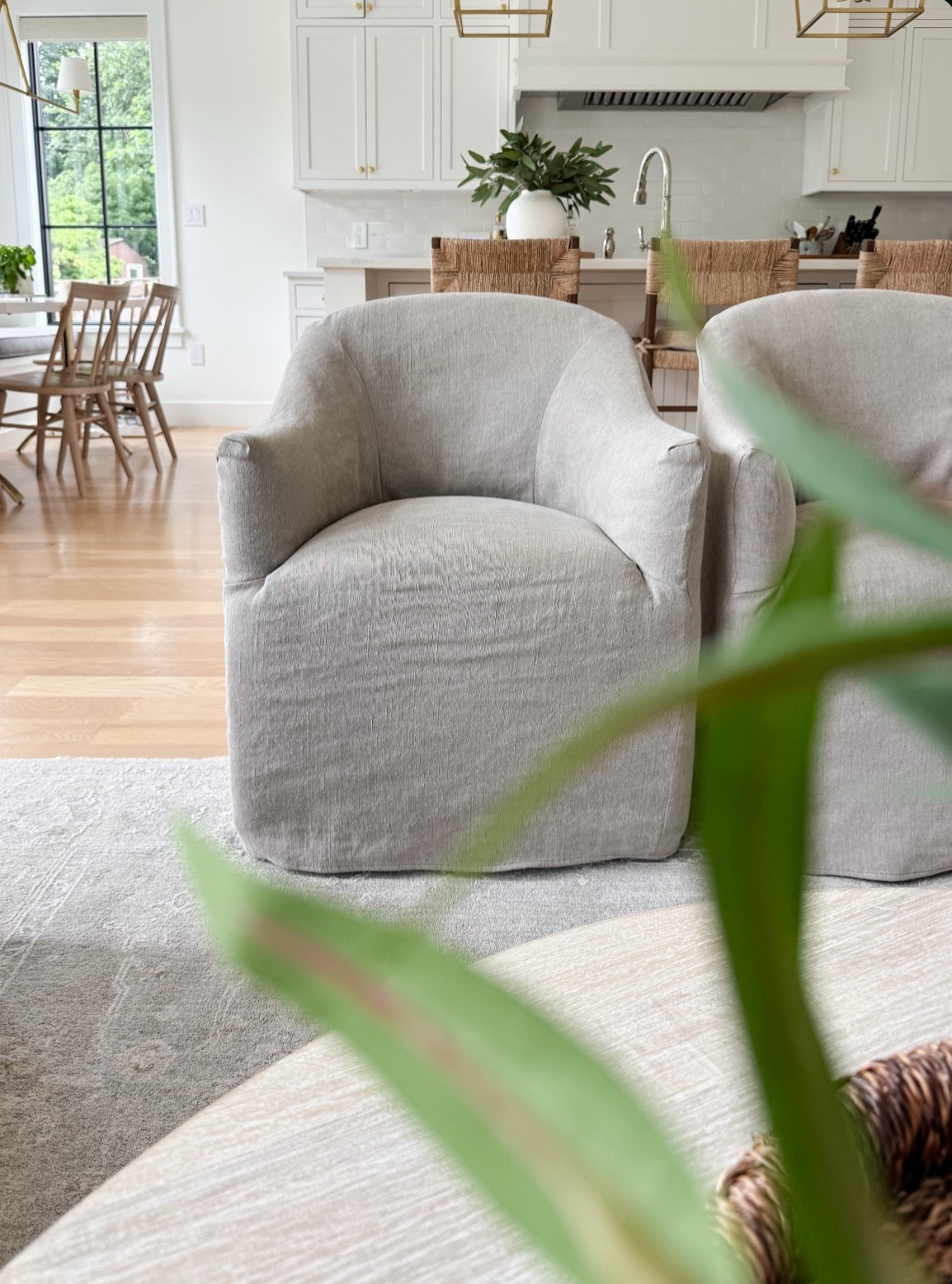 French country inspired dining chairs, but I use them as small accent chairs in my living room. Traditional modern coastal homes by an area.

#LTKSaleAlert #LTKHome