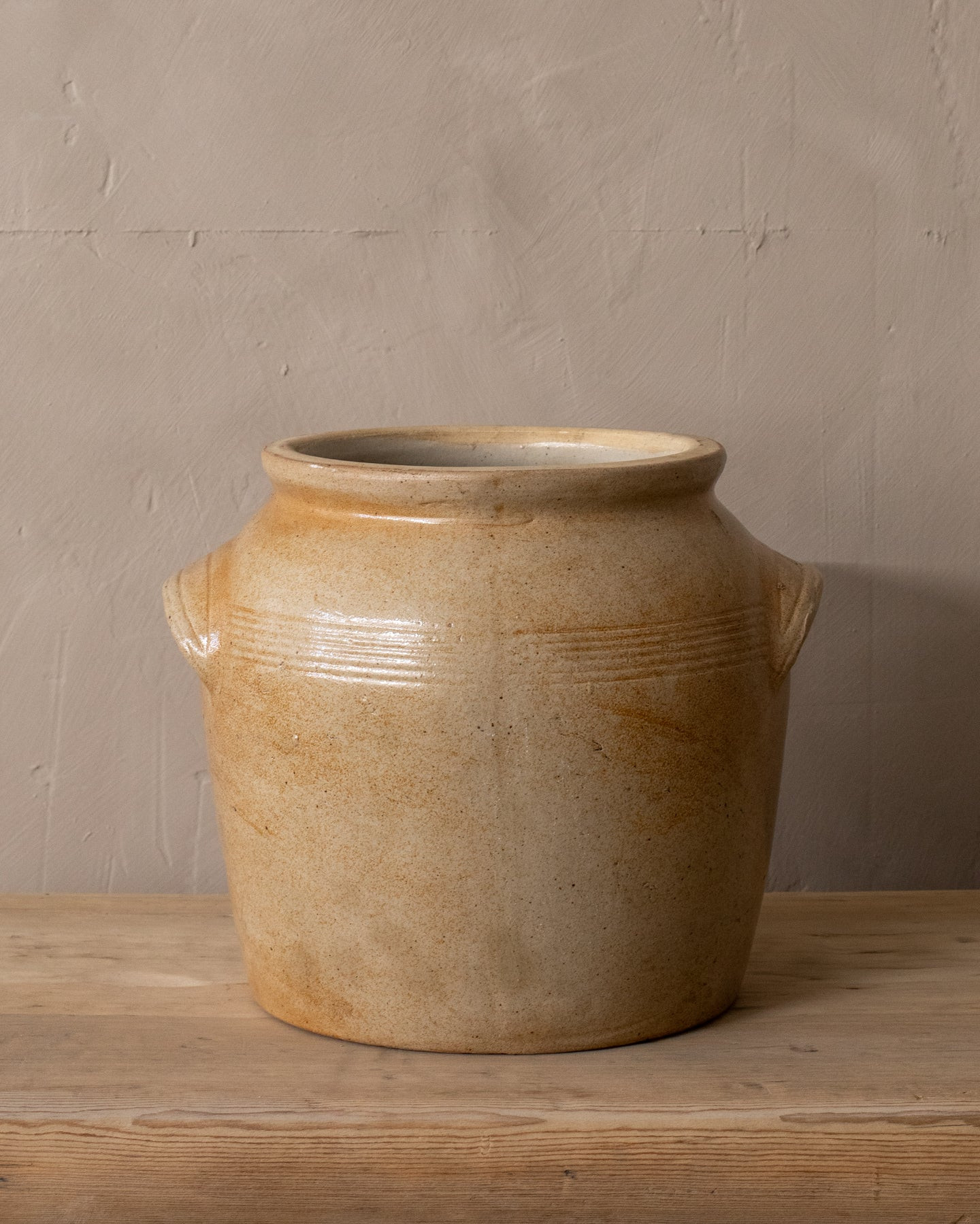 Vintage French Crock (L) - XIII | The Vintage Rug Shop