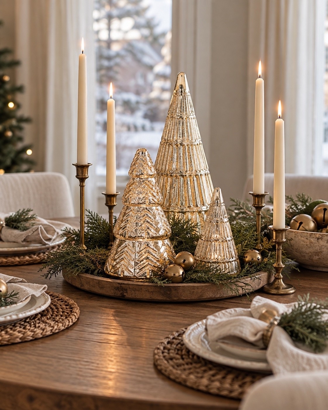 The prettiest gold trees! 🌲

#LTKHome #LTKSeasonal #LTKdayinmylife