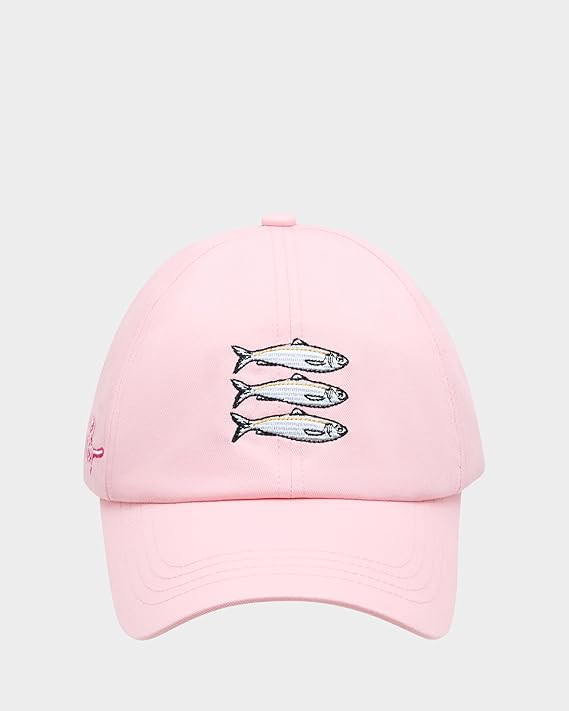 Betsey Johnson Sardine Baseball Hat, Pink | Amazon (US)