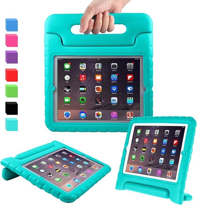 AVAWO Kids Case for 9.7" iPad 2 3 4 （Old Model）- Light Weight Shock Proof Convertible Handle ... | Amazon (US)