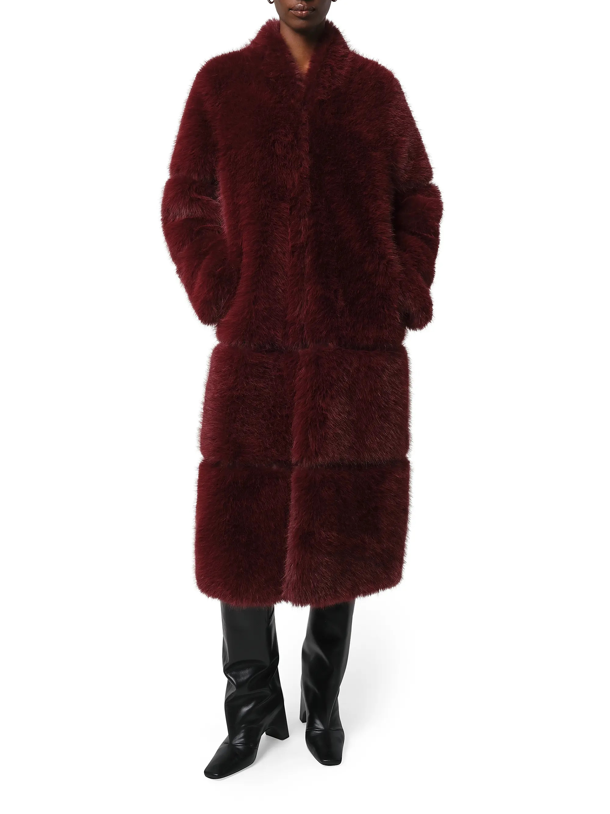 Apparis Sylke Faux-Sable Fur Coat | Saks Fifth Avenue | Saks Fifth Avenue