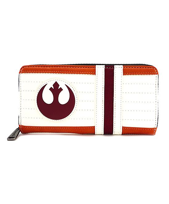 Loungefly Women's Wallets WHITE/ORANGE - Star Wars X Wing Wallet | Zulily