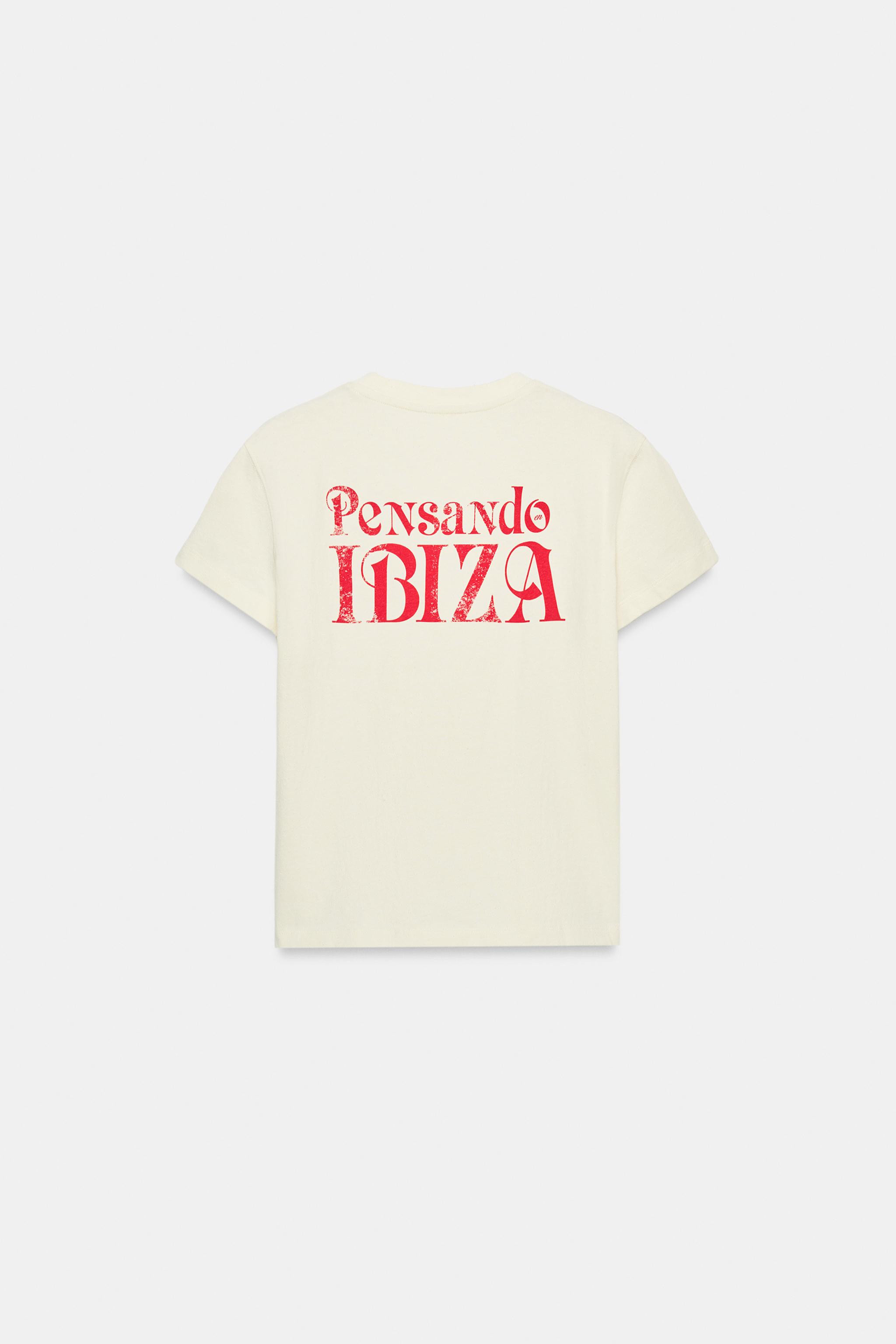 RUSTIC TEXT T-SHIRT | Zara US