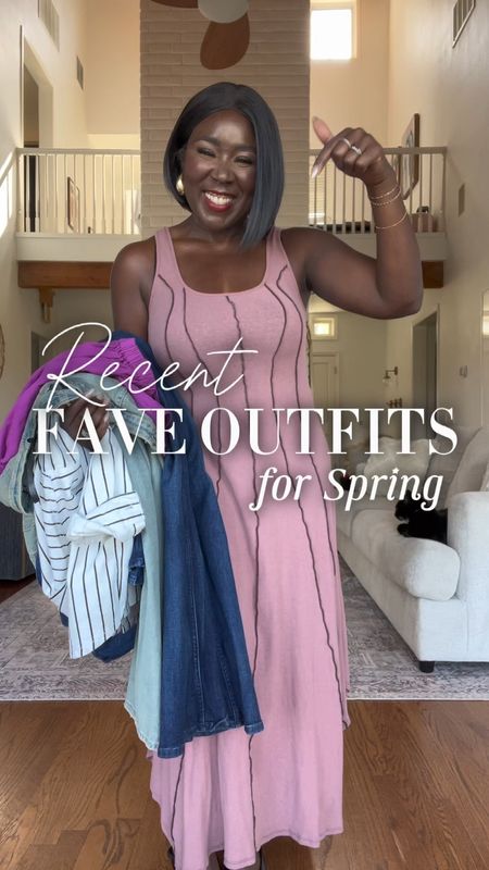 These have been my definite go-tos this Spring!! Loving the denim looks, especially the Abercrombie mini dress!

#LTKfindsunder100 #LTKstyletip #LTKVideo