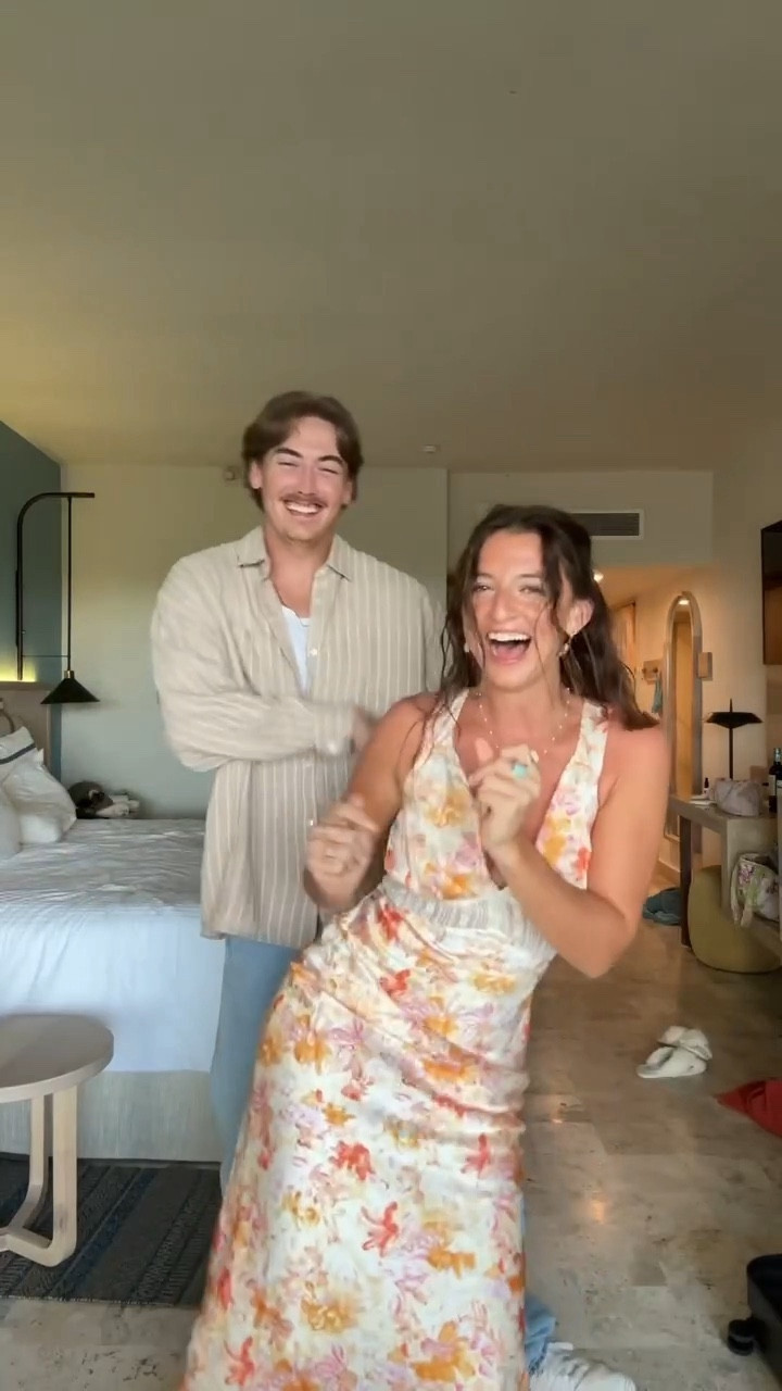 vacation couple outfit inspo:) grey bandit code: NAT20 

this grey bandit dress has me feeling SO cute and comfy everytime I wear it and it makes you look so put together! perfect for spring coming up 

#LTKtravel #LTKfindsunder100 #LTKGiftGuide