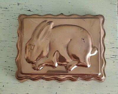Vintage Copper Mold Bunny Rabbit Decorative Handcrafted In Korea | eBay US