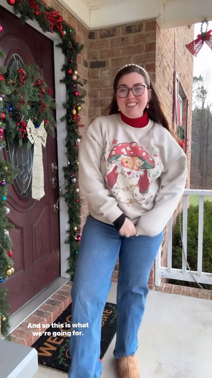 Happy December, friends! We are kicking off the holiday season with a new series! 25 days of festive outfits, and here is day 1! This is my absolute favorite Christmas sweater! I got it on Etsy last year! Check out my LTK for links!
✨
✨
✨
#fashion #25daysofchristmas #25daysoffestiveoutfits #ootd #christmas #christmassweater #style #fitcheck #fashiongirly #explore