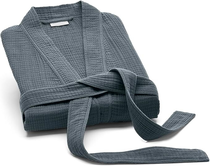 BOLL & BRANCH Dream Robe - 100% Organic Cotton - Ultra Soft, Lightweight, Breathable, and Pre Shr... | Amazon (US)