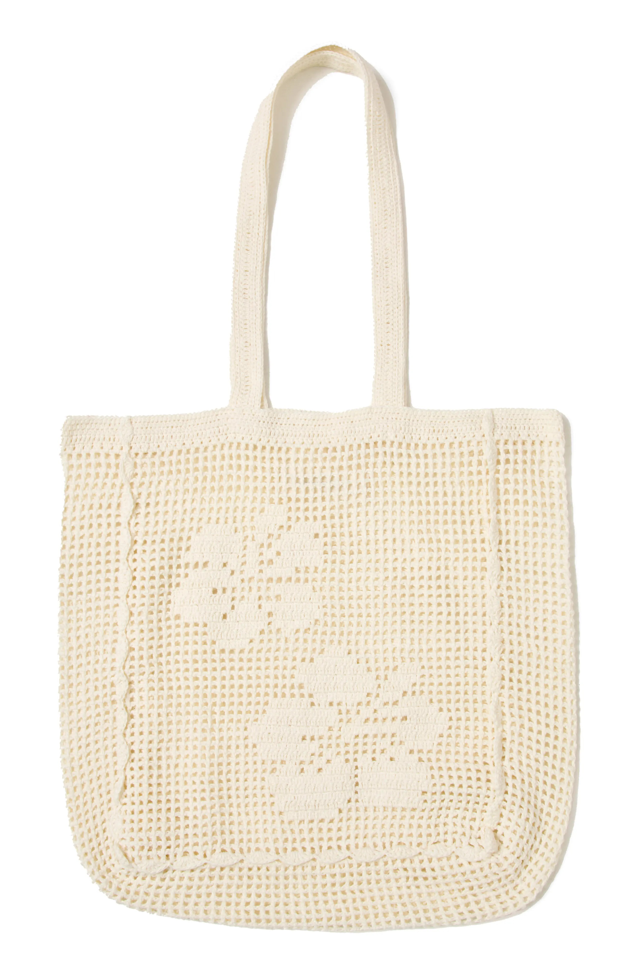 LSPACE Island Time Crochet Cotton Tote (Women) | Nordstrom | Nordstrom