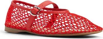 Elyiaa Net Mary Jane Flat (Women) | Nordstrom