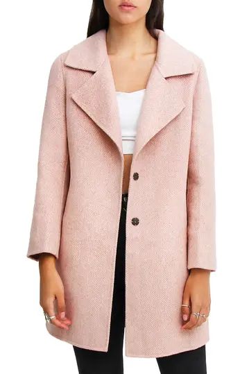 Ex Boyfriend Wool Blend Coat | Nordstrom Rack