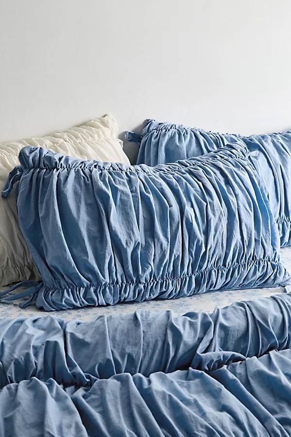 Melody Cinched Core Sham Set | Urban Outfitters (US and RoW)
