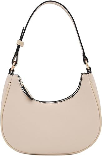 FashionPuzzle Small Crescent Shoulder Bag Underarm Purse | Amazon (US)